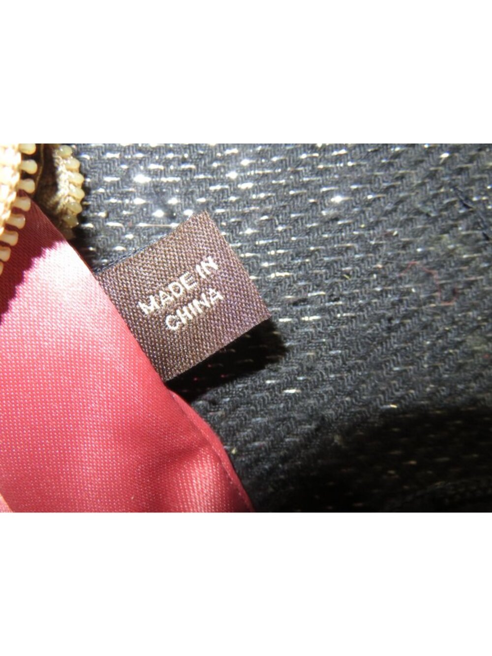 Coach 2008 Cursive Creed Shimmer Gold Studs Swingpack Crossbody Limited Edition - Picture 12 of 13